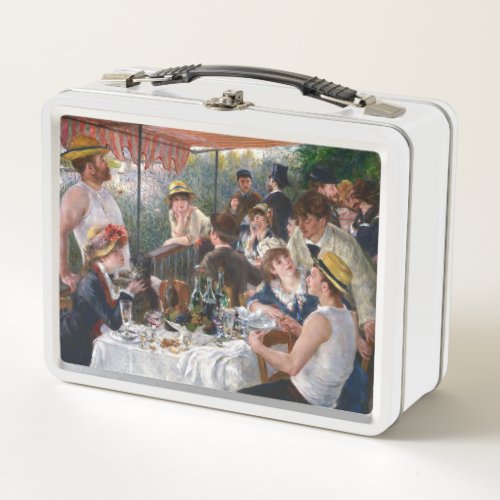 Pierre_Auguste Renoir _ Luncheon of Boating Party Metal Lunch Box
