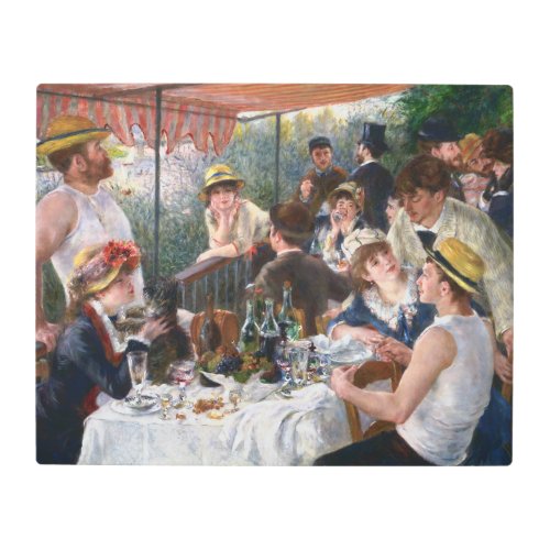 Pierre_Auguste Renoir _ Luncheon of Boating Party Metal Print