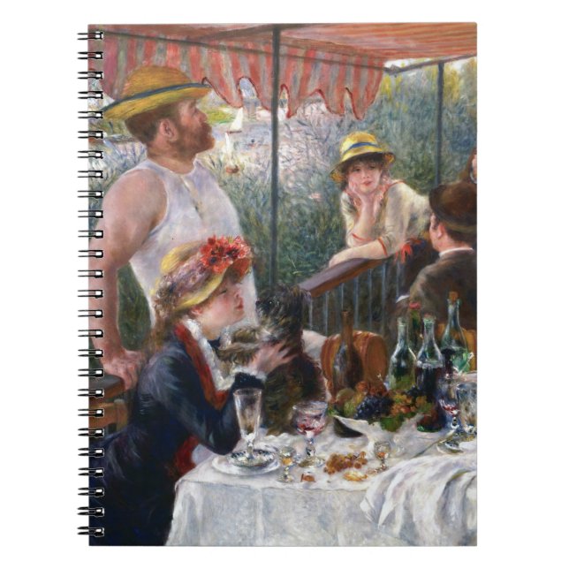 Pierre-Auguste Renoir - Luncheon of Boating Party Notebook (Front)