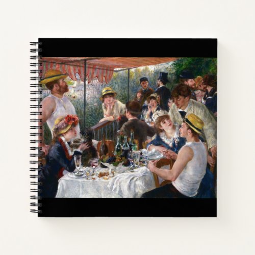 Pierre_Auguste Renoir _ Luncheon of Boating Party Notebook