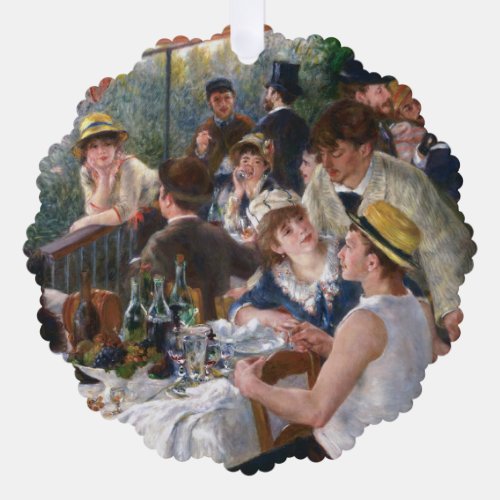 Pierre_Auguste Renoir _ Luncheon of Boating Party Ornament Card