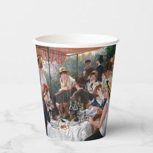 Pierre_Auguste Renoir _ Luncheon of Boating Party Paper Cups