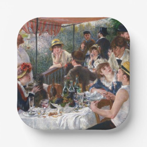 Pierre_Auguste Renoir _ Luncheon of Boating Party Paper Plates