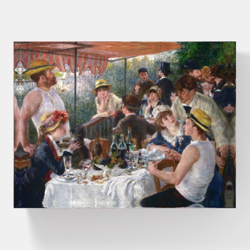 Pierre_Auguste Renoir _ Luncheon of Boating Party Paperweight