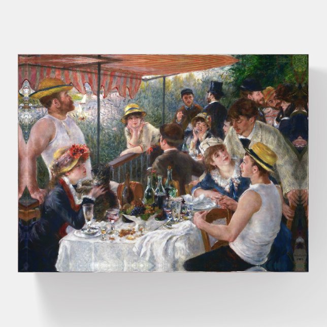 Pierre-Auguste Renoir - Luncheon of Boating Party Paperweight (Front)