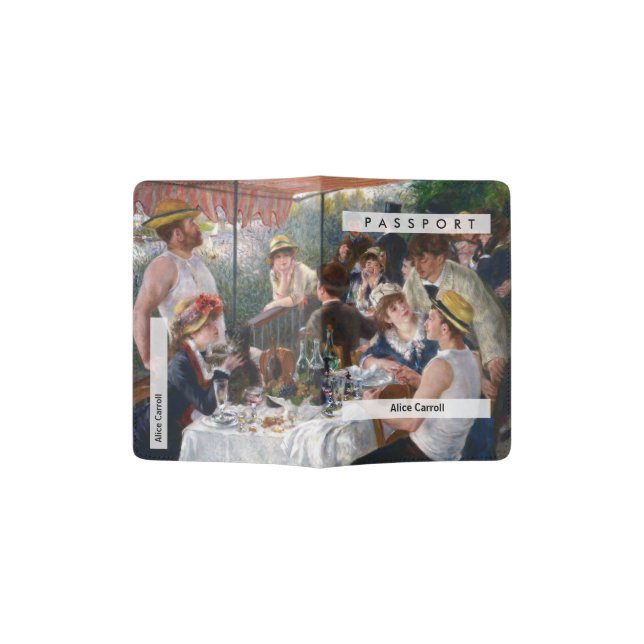 Pierre-Auguste Renoir - Luncheon of Boating Party Passport Holder (Opened)