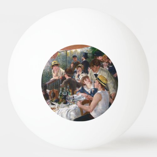 Pierre_Auguste Renoir _ Luncheon of Boating Party Ping Pong Ball