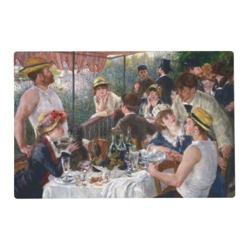 Pierre_Auguste Renoir _ Luncheon of Boating Party Placemat