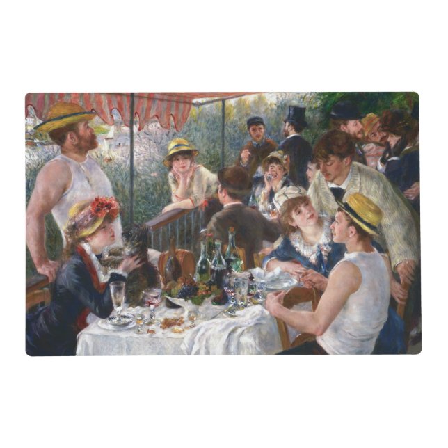 Pierre-Auguste Renoir - Luncheon of Boating Party Placemat (Front)