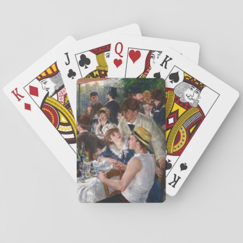 Pierre_Auguste Renoir _ Luncheon of Boating Party Poker Cards