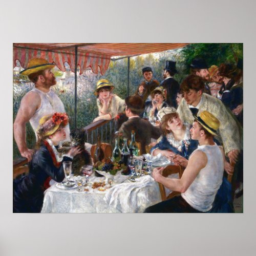 Pierre_Auguste Renoir _ Luncheon of Boating Party Poster