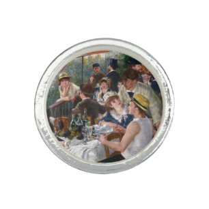 Pierre-Auguste Renoir - Luncheon of Boating Party Ring
