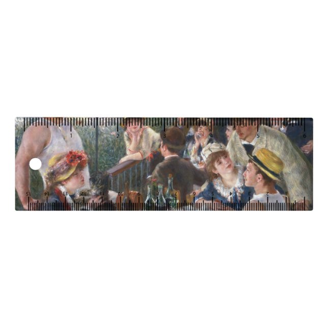 Pierre-Auguste Renoir - Luncheon of Boating Party Ruler (Front)