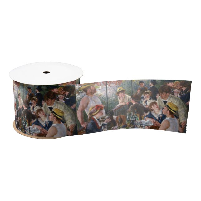 Pierre-Auguste Renoir - Luncheon of Boating Party Satin Ribbon (Spool)