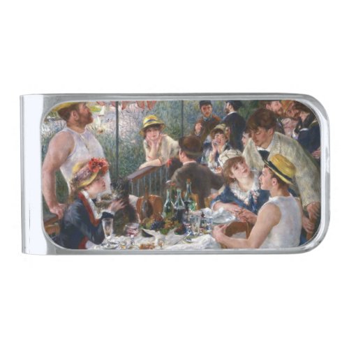 Pierre_Auguste Renoir _ Luncheon of Boating Party Silver Finish Money Clip