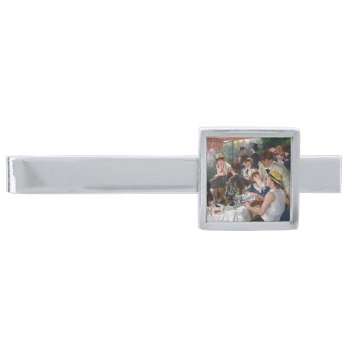 Pierre_Auguste Renoir _ Luncheon of Boating Party Silver Finish Tie Bar