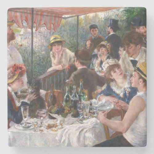 Pierre_Auguste Renoir _ Luncheon of Boating Party Stone Coaster