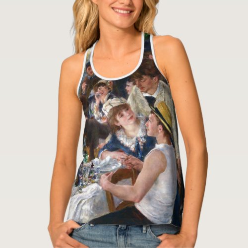 Pierre_Auguste Renoir _ Luncheon of Boating Party Tank Top