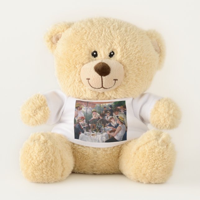 Pierre-Auguste Renoir - Luncheon of Boating Party Teddy Bear (Front)