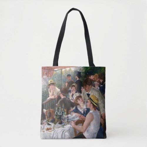 Pierre_Auguste Renoir _ Luncheon of Boating Party Tote Bag