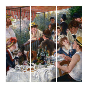 Pierre-Auguste Renoir - Luncheon of Boating Party Triptych