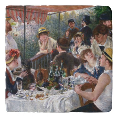 Pierre_Auguste Renoir _ Luncheon of Boating Party Trivet