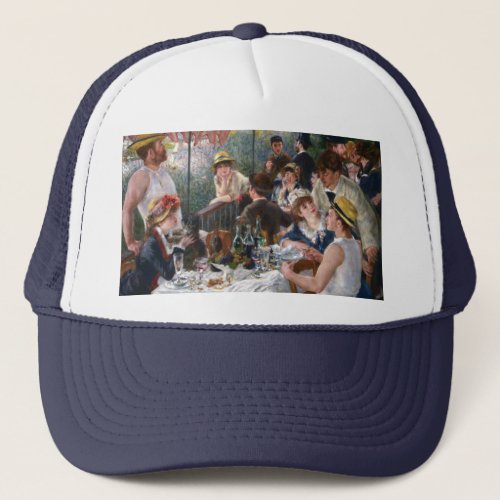 Pierre_Auguste Renoir _ Luncheon of Boating Party Trucker Hat