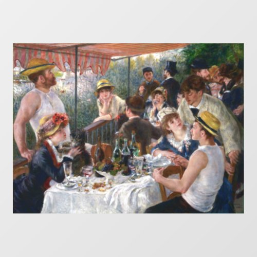 Pierre_Auguste Renoir _ Luncheon of Boating Party Wall Decal