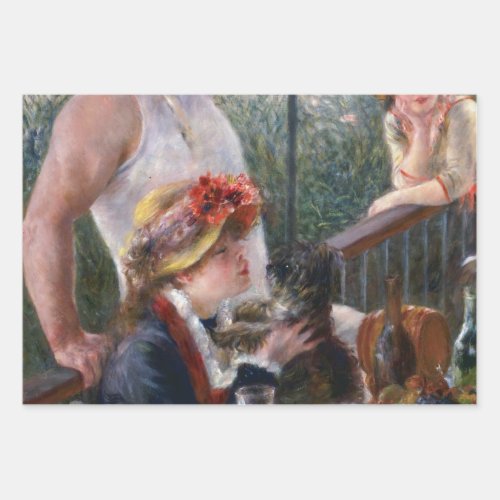 Pierre_Auguste Renoir _ Luncheon of Boating Party Wrapping Paper Sheets