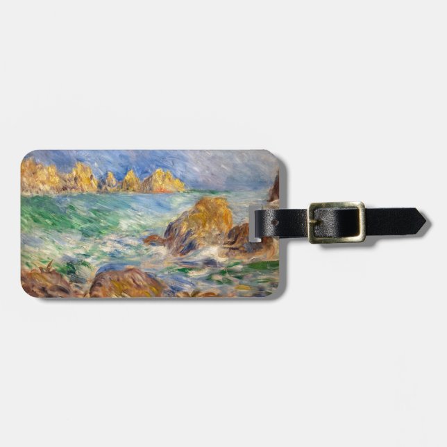 Pierre-Auguste Renoir - Marine, Guernesey Luggage Tag (Front Horizontal)