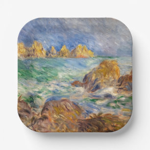 Pierre-Auguste Renoir - Marine, Guernesey Paper Plates