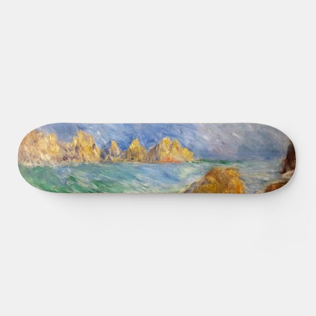 Pierre-Auguste Renoir - Marine, Guernesey Skateboard (Horz)