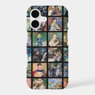 Pierre-Auguste Renoir - Masterpieces Grid Collage iPhone 17 Case
