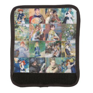 Pierre-Auguste Renoir - Masterpieces Grid Collage Luggage Handle Wrap