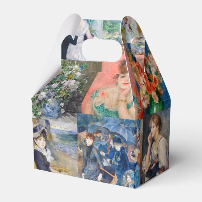 Pierre-Auguste Renoir - Masterpieces Patchwork Favor Boxes (Front Side)