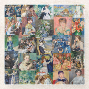 Pierre-Auguste Renoir - Masterpieces Patchwork Glass Coaster