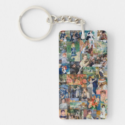 Pierre_Auguste Renoir _ Masterpieces Patchwork Keychain