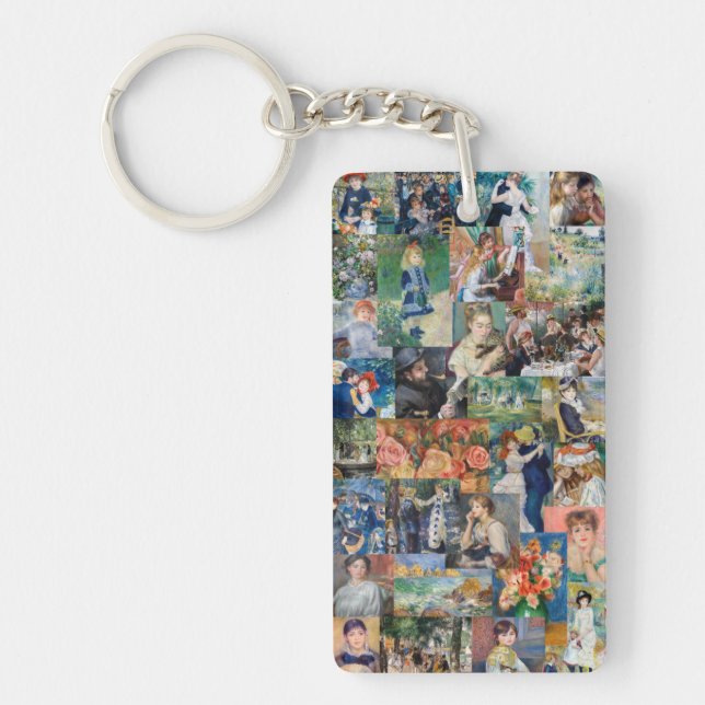 Pierre-Auguste Renoir - Masterpieces Patchwork Keychain (Front)