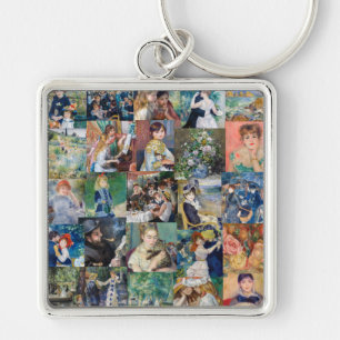 Pierre-Auguste Renoir - Masterpieces Patchwork Keychain