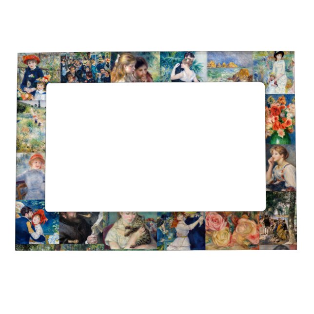 Pierre-Auguste Renoir - Masterpieces Patchwork Magnetic Frame (Front)