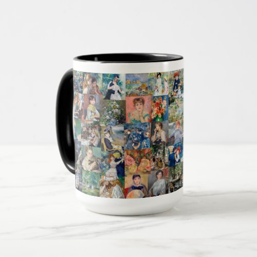 Pierre_Auguste Renoir _ Masterpieces Patchwork Mug