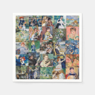 Pierre-Auguste Renoir - Masterpieces Patchwork Napkins
