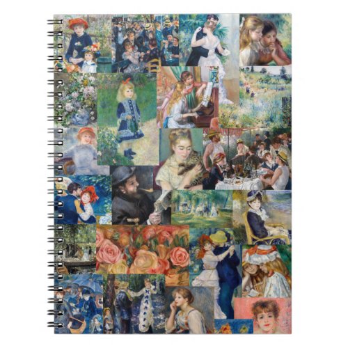 Pierre_Auguste Renoir _ Masterpieces Patchwork Notebook