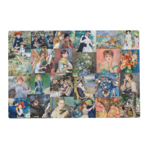 Pierre-Auguste Renoir - Masterpieces Patchwork Placemat