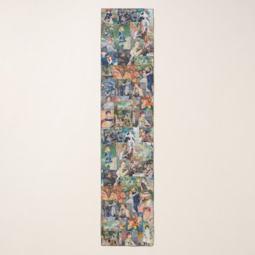 Pierre_Auguste Renoir _ Masterpieces Patchwork Scarf