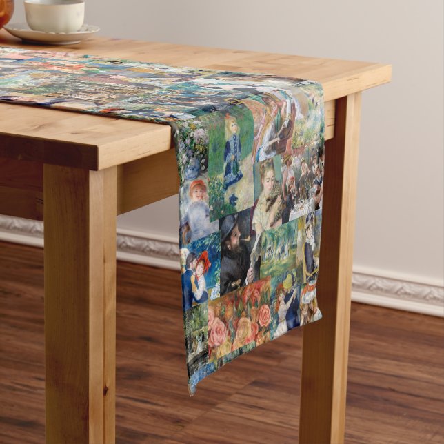 Pierre-Auguste Renoir - Masterpieces Patchwork Short Table Runner (In Situ)