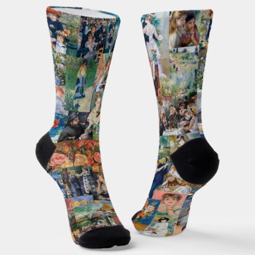 Pierre_Auguste Renoir _ Masterpieces Patchwork Socks