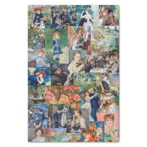 Pierre_Auguste Renoir _ Masterpieces Patchwork Tissue Paper