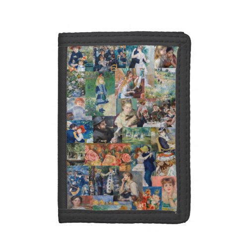 Pierre_Auguste Renoir _ Masterpieces Patchwork Trifold Wallet