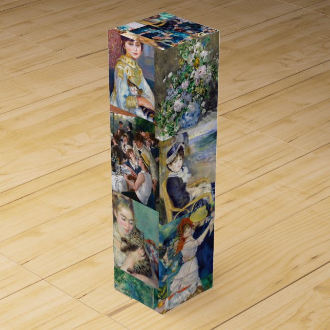 Pierre-Auguste Renoir - Masterpieces Patchwork Wine Box (Front)